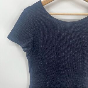 Boden 10R Blue White Polkadot Dress